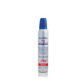 Cliven Natura 7 Vitaminli Ekstra Güçlü 200 ml Şekillendirici Saç Köpüğü