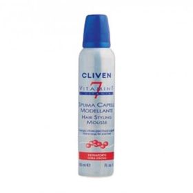 Cliven Natura 7 Vitaminli Ekstra Güçlü 200 ml Şekillendirici Saç Köpüğü