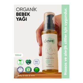 Clooe Organik 100 ml Bebek Yağı