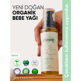 Clooe Organik 100 ml Bebek Yağı