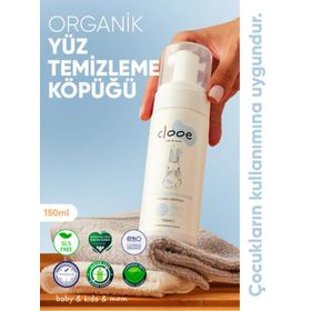 Clooe Organik 150 ml Yüz Temizleme Köpüğü
