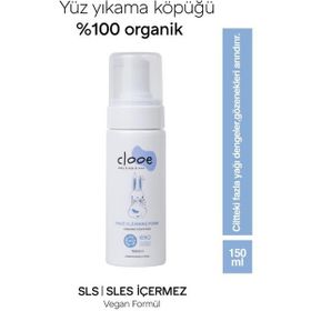 Clooe Organik 150 ml Yüz Temizleme Köpüğü