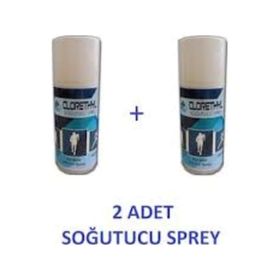 Clorethyl 2 Adet 150 ml Anestezik ve Epilasyon Öncesi Soğutucu Sprey