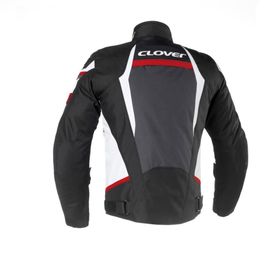Clover Airblade-3 Siyah-Kırmızı Kısa Kadın Mont