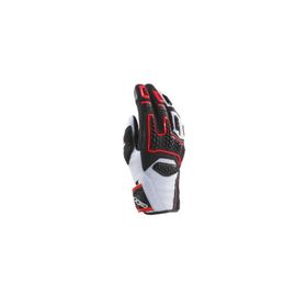 Clover GTS-3 Korumalı Beyaz / Kırmızı Yazlık Motosiklet Eldiveni