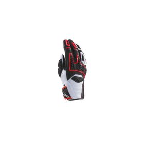 Clover GTS-3 Korumalı Beyaz / Kırmızı Yazlık Motosiklet Eldiveni