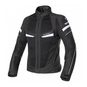 Clover RainJet -2 WP Korumalı Siyah/Beyaz Motosiklet Montu
