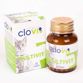 Clovit 90 Adet Kedi Multivitamin Tableti