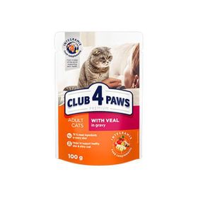 Club4Paws Dana Etli Premium Pouch 100 gr Kedi Maması