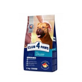Club4Paws Kuzu Etli Pirinç 2 kg Yetişkin Köpek Maması