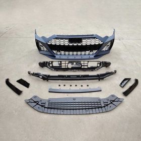 Cmk Audi A6 2019-2021 RS6 Ön Tampon Panjur Seti