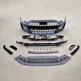 Cmk Audi A6 2019-2021 RS6 Ön Tampon Panjur Seti