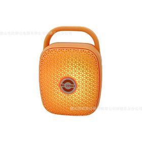 Cmk MS-2218BT Turuncu LED Işıklı Şarjlı Kablosuz Bluetooth Hoparlör