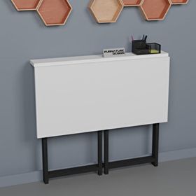 Cmk Store 50x80 cm Beyaz Katlanır Çalışma Masası