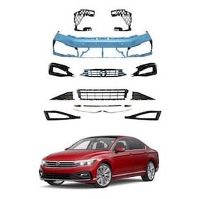 Cmk Volkswagen Passat B 8.5 R Line Ön Tampon ve Panjur Seti