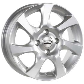 CMS 1059-02 6.0X15" -4X108 Et23 65.1 Silver 4 Adet Jant