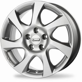 CMS 1061-01 7.0X17" -4X100 Et37 67.2 Silver 4 Adet Jant