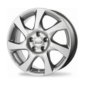 CMS 1061-01 7.0X17" -4X100 Et37 67.2 Silver 4 Adet Jant