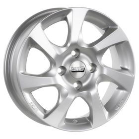 CMS 1061-02 7.0X17" -4X108 Et32 65.1 Silver 4 Adet Jant