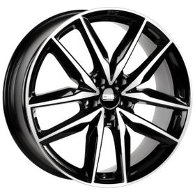 CMS 1130-02 7.5x19"-5x112 Et50 57.1 Diamond Black Gloss 4 Adet Jant