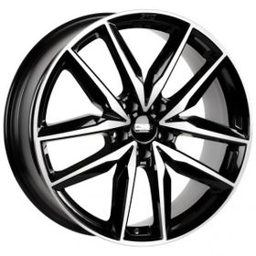 CMS 1130-02 7.5x19"-5x112 Et50 57.1 Diamond Black Gloss 4 Adet Jant