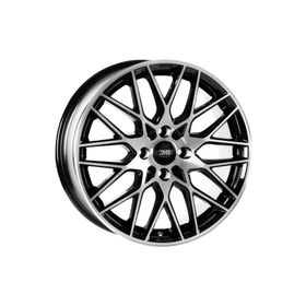 CMS 1442-02 8.5x19-5x112 Et50 66.5 Diamond Black Gloss 4 Adet Jant