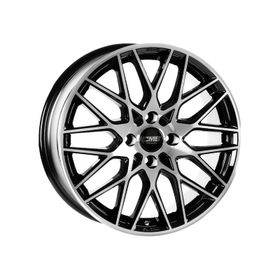 CMS 1442-02 8.5x19-5x112 Et50 66.5 Diamond Black Gloss 4 Adet Jant
