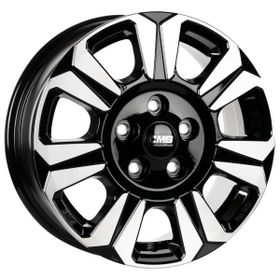 CMS 1469-03 6.5x17"-5x130 ET60 89.1 Diamond Black Gloss 4 Adet Jant