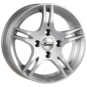CMS 384-01 6.5x15"-4x100 Et35 67.2 Silver 4 Adet Jant