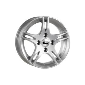 CMS 384-01 6.5x15"-4x100 Et35 67.2 Silver 4 Adet Jant