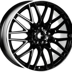 CMS 4 Adet 1064-04 8.0x19-5X120 ET52 65.1 Diamond Rim Black Gloss Jant