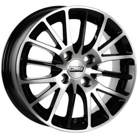 CMS 456-04 6.0x14"-4x100 Et35 67.2 Diamond Black Gloss 4 Adet Jant