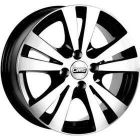 CMS 603-01 6.5x15"-4x100 Et35 67.2 Diamond Black Gloss 4 Adet Jant