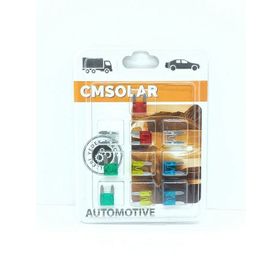 CmSolar (10-15-20-25-30 A) Blister Kutu Karışık A Mini Bıçak Sigorta Takımı
