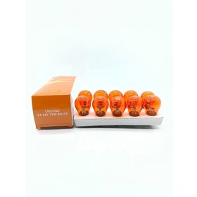 CmSolar 10'lu Paket 12 V 93 21 W Turuncu (Amber) Ampul