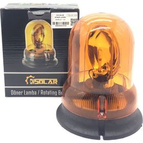 CmSolar 12 V Ampullü (Mıknatıssız) Döner Lamba