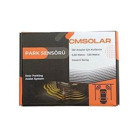 CmSolar 18 mm Dijital Ekranlı Siyah Park Sensörü