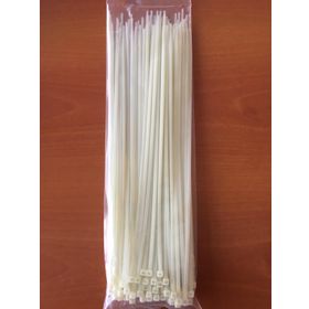CmSolar 4,8x400 100 Adet Beyaz Nylon 6.6 Kablo Bağı Cırt Kelepçe