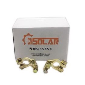 CmSolar Artı Eksi Takım + - Akü Kutupbaşı