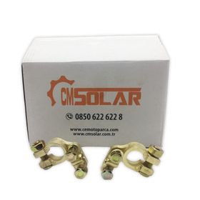 CmSolar Artı Eksi Takım + - Akü Kutupbaşı