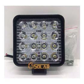 CmSolar Kare 16 Led 48 W Çalışma Sis Lambası