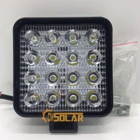 CmSolar Kare 16 Led 48 W Çalışma Sis Lambası