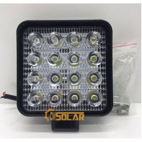 CmSolar Kare 16 Led 48 W Çalışma Sis Lambası