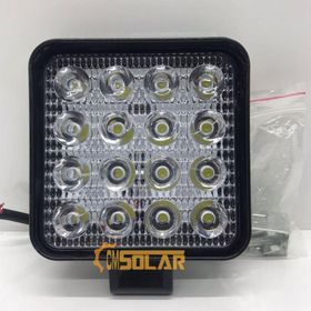 CmSolar Kare 16 Led 48 W Çalışma Sis Lambası