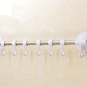 CMT 6 Kancalı Vantuzlu Banyo Askısı