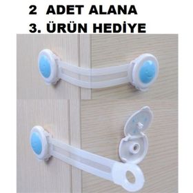 CMT Çocuk Koruma Dolap ve Çekmece Kilidi 2li