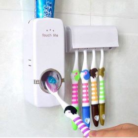 CMT Diş Macunu Sıkacağı ve 5li Fırça Tutucu