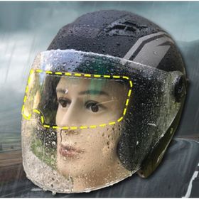 CMT Motosiklet Kaskı İçin Yağmur Kaydırıcı