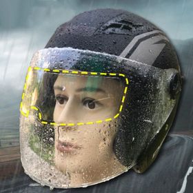 CMT Motosiklet Kaskı İçin Yağmur Kaydırıcı