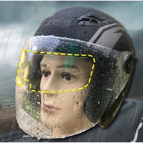 CMT Motosiklet Kaskı İçin Yağmur Kaydırıcı